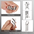 thumbnail image 5 of Fidget Toys Adults, EDC Metal Fidget Slider, Magnetic Haptic Fidget Clicker，Adult Fidget Toy for Anxiety ADHD, Cool Office Gadgets Gift for Dad Teens, Fidgets Toy for Men 2 Pack, 5 of 7