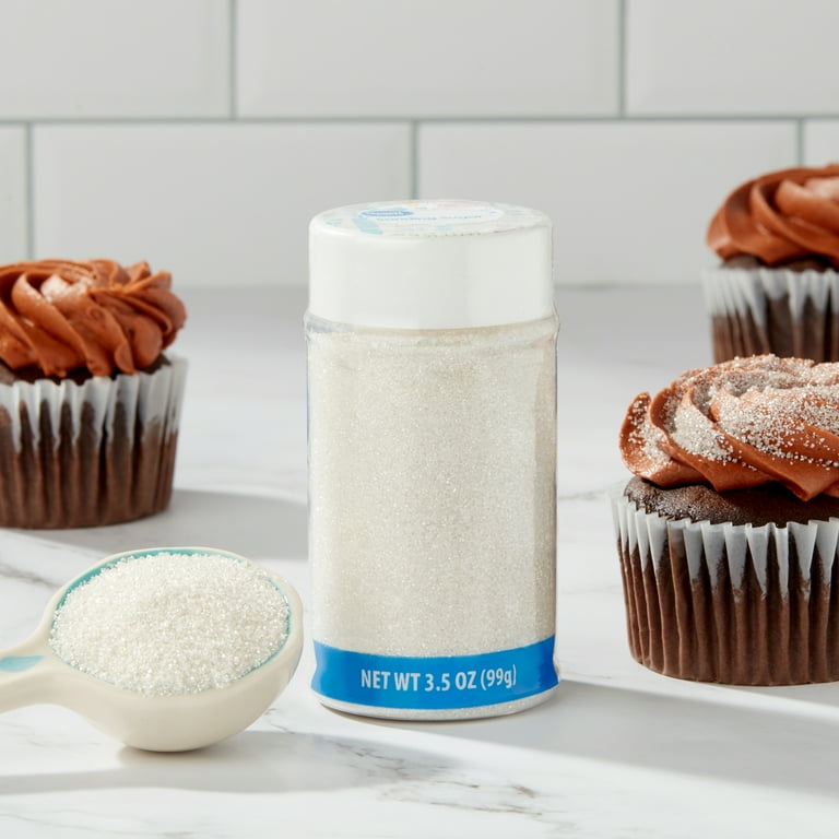 Great Value White Sanding Sugar, 3.5 oz - Walmart.com
