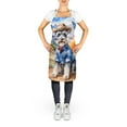 thumbnail image 2 of Carolines Treasures DAC5975APRON 30 x 27 in. Schnauzer Cowboy Welcome Apron, 2 of 5