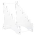 thumbnail image 4 of Greenadscape 1Set Transparent Acrylic Cutter Storage Rack Square Grid Display Organizer For Kitchen Storage Rack Home Use, 4 of 8