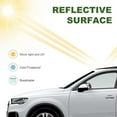 thumbnail image 5 of YIUIY Car Sunroof Wind Deflector, Universal Car Sunroof Cover, Vent Insulator with Insulation Waterproof Surface, Moonroof Visor, with Waterproof Double Side Tape 28.5×19.5×1.5 Inch, 5 of 5