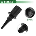thumbnail image 5 of Unique Bargains Car AC Ambient Air Temperature Sensor for Mazda Miata 1999-2005 Plastic BP4W18845 1365052600 Black, 5 of 7