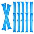thumbnail image 1 of Uxcell 12 Piezas Palos de Trueno, Palos de Animación Espesa para el Equipo, Clappers de Plástico Inflables para Eventos Deportivos, Fiestas de Baile, Conciertos, Azul, 1 of 6