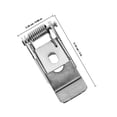 thumbnail image 4 of SEWCHICS 10pcs Downlight Spring Clamp Iron Silver Simple Design For Lighting Fixtures Accessories, 4 of 5
