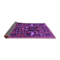 thumbnail image 2 of Ahgly Company Indoor Rectangle Animal Purple Traditional Area Rugs, 5' x 7', 2 of 4