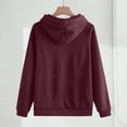 thumbnail image 5 of YunPes Girls Hoodies Sweatsuit Set Teen Plain Cotton Athletic Pullover Sweatshirts Elastic Waist Outdoor Sports Pants Set, 5 of 9