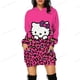 thumbnail image 3 of Sudadera con capucha de HELLO KITTY, sudadera con capucha de dibujos animados de HELLO KITTY, sudadera con capucha de estilo Harajuku, sudadera con bolsillo para mujer, 3 of 5