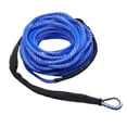 thumbnail image 2 of Correa de remolque para coche, cuerda de cabrestante sintética de alta resistencia para automóvil, SUV Azul, 2 of 8