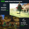 thumbnail image 4 of WIFKLSIIPG Solar Powered Outdoor Christmas Tree Lights Energy Efficient Holiday Decorations Auto On/Off Design(Green), 4 of 4