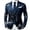 Dark Blue, variant on FGVCTG Mens Halloween Blazer Jacket Pumpkin Castle Graphic Slim Fit 2 Button Sport Coat for Halloween Holiday Party Cosplay with Pockets Saffron M