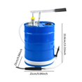 thumbnail image 7 of funtasica Car Hand Crank Oil Filler Multiuse 10L Barrel Sturdy Heavy Duty Transmission Fluid Filling Pump for Truck Motorbikes, 7 of 7