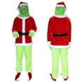 thumbnail image 1 of Tienda de disfraces de cosplay de Grinch, monstruo de pelo verde navideño, 1 of 4