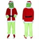 thumbnail image 1 of Tienda de disfraces de cosplay de Grinch, monstruo de pelo verde navideño, 1 of 4