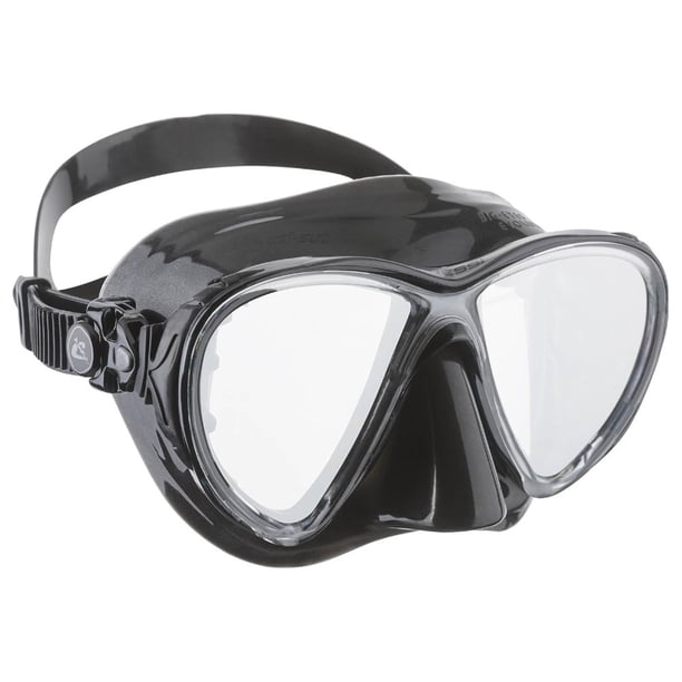 Visor Máscara Adulto CRESSI Big Eyes Evolution Negro Dos Lentes Espejo