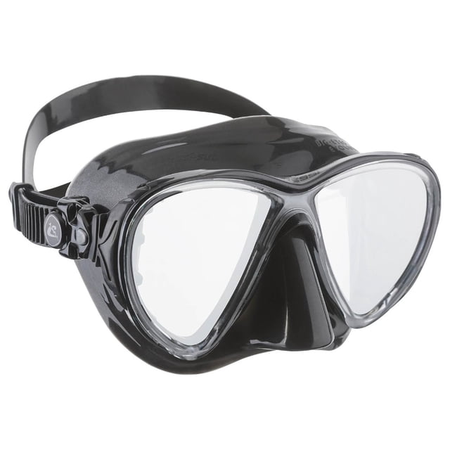 Visor Máscara Adulto CRESSI Big Eyes Evolution Negro Dos Lentes Espejo