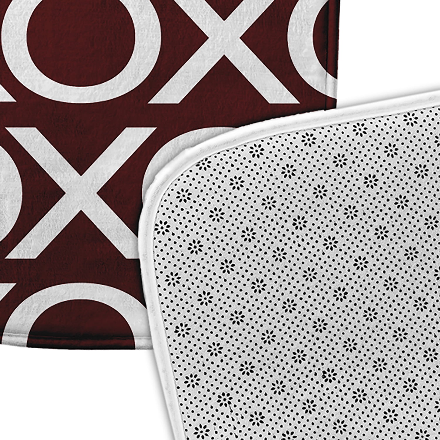 Simply Daisy Hugs and Kisses Pet Feeding Mat for Dogs and Cats