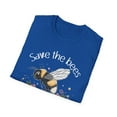 thumbnail image 5 of Save The Bees Save The World, Gildan Unisex T-Shirt, Graphic Tee, S-3XL, 5 of 6