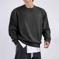 thumbnail image 1 of Sweaters Men Mens Oversized Sweatshirt Loose Fit Sweatshirt Mens Sweaters Fall Tops for Men Mens Lightweight Pullover Mens Pullovers Mens Western Sweatshirt, 1 of 9