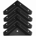 thumbnail image 2 of Heavy Duty Corner Braces 4 Pack Triangle Angle Joint Supports for Furniture and Construction Projects, 2 of 2