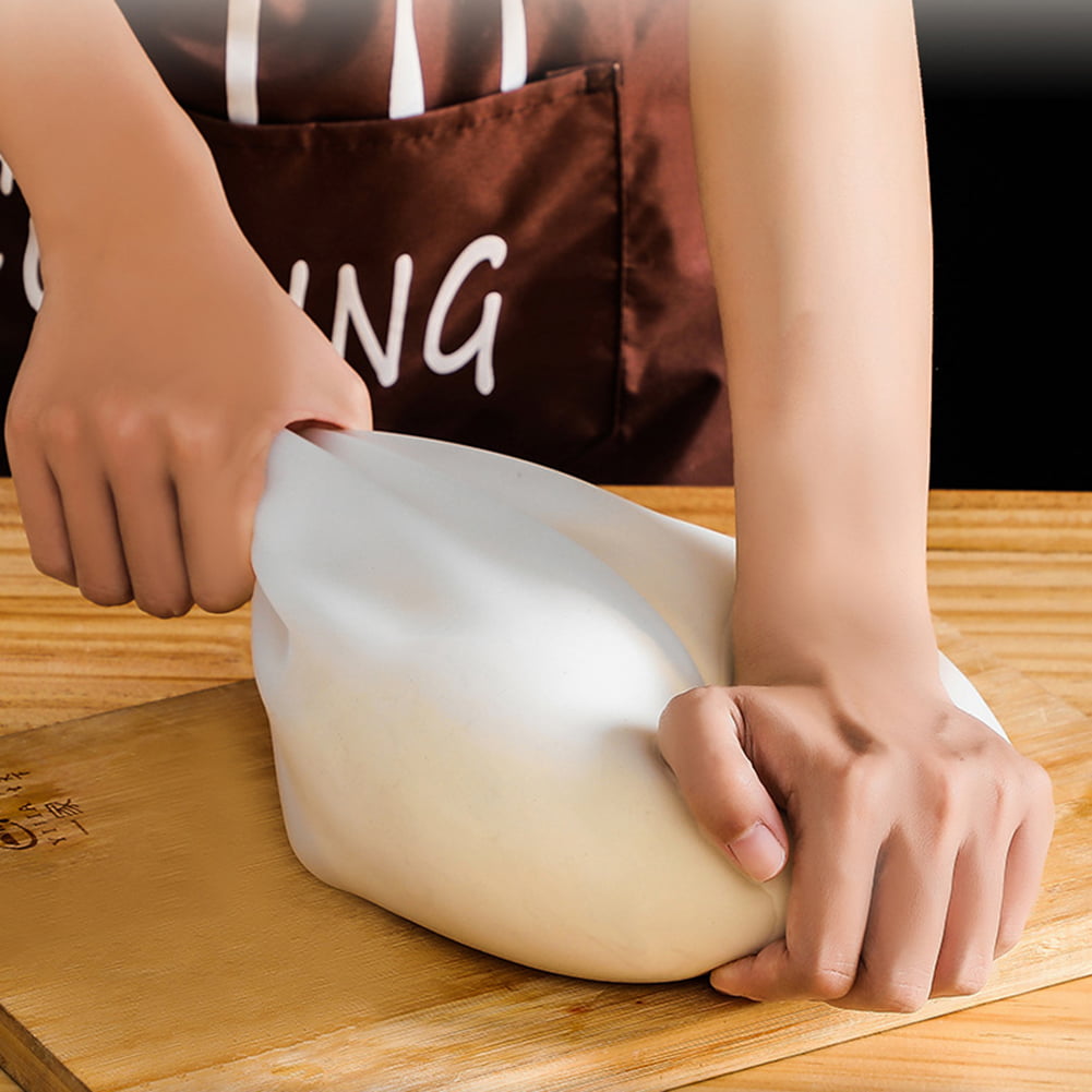 Cooking Baking Pastry Tool Kitchen Gadget Accessories Multifunctional Silicone Flour-mixing Pastry Dough Kneading Bag Reusable Fresh-keeping Bag