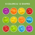 thumbnail image 2 of Juguete educativo MOONTOY con huevos de dinosaurio a juego, 12 unidades, 2 of 7