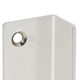 thumbnail image 2 of Tope de puerta Magnético sin perforaciones El gabinete atrapa herrajes delgados en forma de L Blanco Hugtrwg  Para estrenar, 2 of 3
