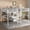 White, variant on Bellemave Twin Size Loft Bed with Stairs, Desks and Wardrobe Space-saving 2 Twin Beds in 1 Noise Reduced Twin & Twin Double Metal Loft Bed Frame for 2 Children, Teens (Black)