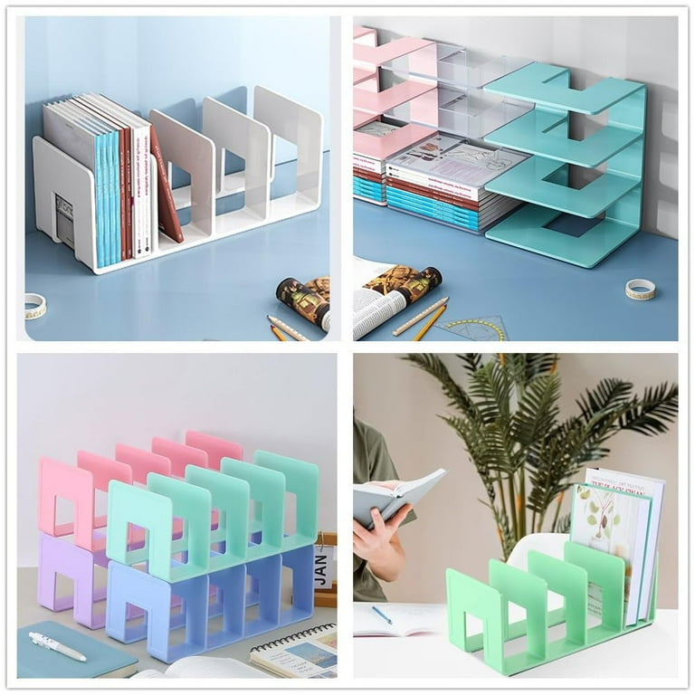 4 Slots Clear Bag Storage Divider Acrylic Closet Finishing Divider Purse Handbag Storage Rack Transparent Bag Organizer Stand - 15