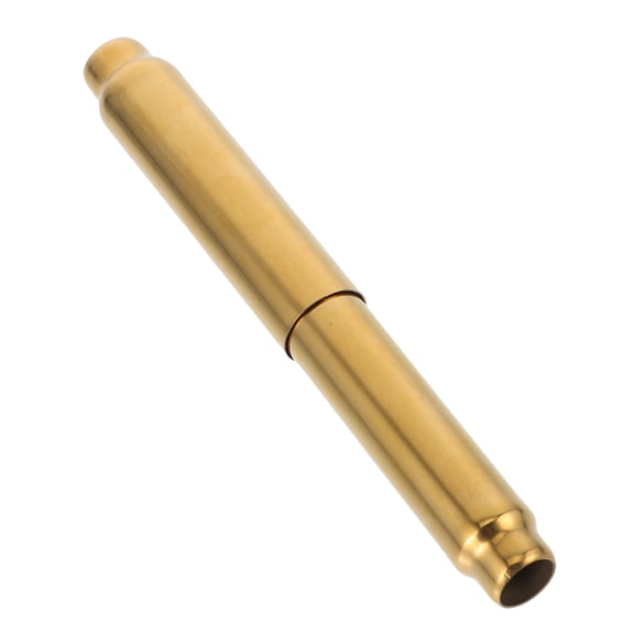 WRISTBIQUE Spring Loaded Toilet Paper Roller Rod Stainless Steel Golden Finish