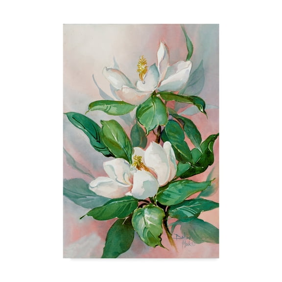Trademark Fine Art 'Classic Magnolia' Canvas Art by Barbara Mock