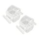 thumbnail image 1 of 2 Accesorios para Comederos de Pájaros Sin Desorden, Comedero Transparente Duradero con Dispensador de Agua para Agapornis, Loros Y Guacamayos., 1 of 9