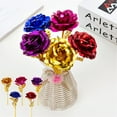 thumbnail image 5 of One opening 24K-Gold Plated Rose Flower Valentine´s Day Gift Birthday Romantic Festive Party Supplies, 5 of 6