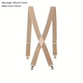 thumbnail image 1 of FNNMNNR Bretelles Larges Unies pour Hommes Rétro Meilleur Homme Cadeau, 1 of 7