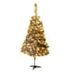 thumbnail image 5 of Adornos navideños, regalos navideños, árbol de Navidad iluminado con copos de nieve, equipado con bisagras avanzadas, árboles artificiales, soporte de metal y puntas de ramas para una decoración navid, 5 of 6