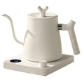 thumbnail image 1 of Hervidor Eléctrico de Cuello de Cisne de 1000 W, 1000 Ml, Cafetera de Acero Inoxidable 304, Pantalla LED de Temperatura Inteligente para Café y Té., 1 of 1