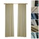 thumbnail image 1 of Cortinas opacas para dormitorio Cortinas aislantes con ojal para sala de estar, juego de 2 paneles ( Tomshoo Beige/53W X 63L in, 1 of 7