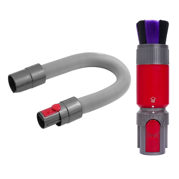 Scratch-free Dusting Brush Flexible Extension Hose Parts Attachment Replacement For Dy*son V7 V8 V10 V11 V15 Vacuum Cleaner