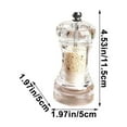 thumbnail image 5 of Pepper Grinder under $5! CQCYD Transparent Pepper Grinder, Manual Spice Grinder with Ceramic Core, Adjustable Coarseness, Acrylic Seasoning Bottle for Kitchen, 5 of 9