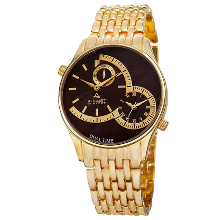 - Men's Swiss Quartz Dual Time Bracelet Watch
