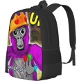 thumbnail image 2 of Gorilla Tag Backpack Blue Monkey Backpack Casual Daypack Large Capacity Travel Backpack Novelty Game Backpacks, 2 of 8