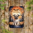 thumbnail image 2 of Mummy Pug Happy Halloween with Pumpkins Bats Spooky Fun Vertical Metal Aluminum Sign Dog Lover Gifts Wall Art Home Decor - 00019, 2 of 5
