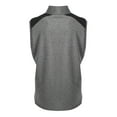 thumbnail image 2 of A4 N4095 Mens Tourney Sleeveless Fleece - Heather/Black - XL, 2 of 2