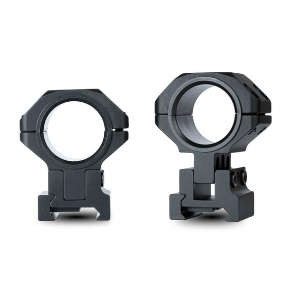 Monstrum Adjustable Height, Adjustable MOA, Picatinny Scope Rings | 30 mm Diameter | Includes 1 inch Diameter Inserts