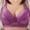 Purple, variant on Patlollav Summer Bras,Women Sexy Bras Thin without Steel Rings Plus-Size Bras Underwear