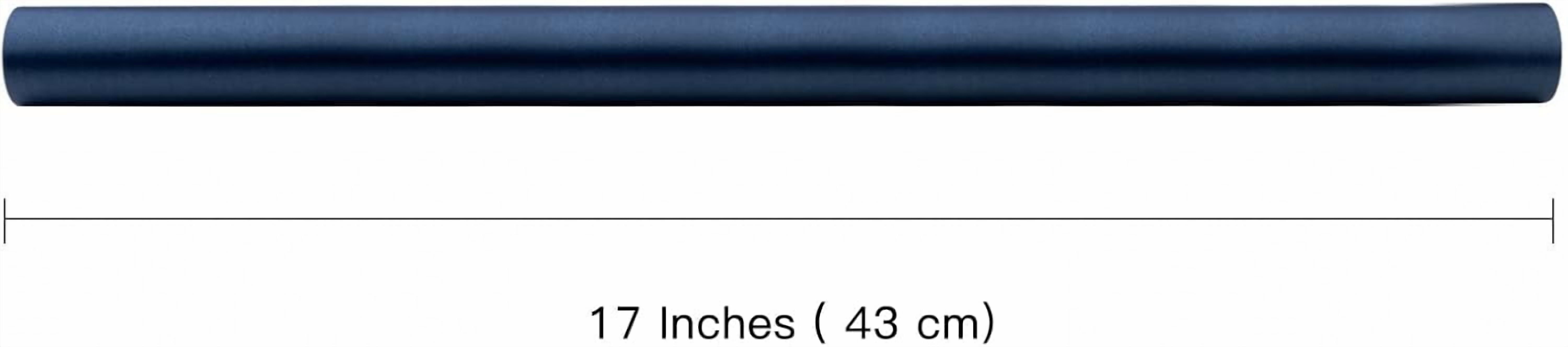 PrimeCook Shop Black Matte Wrapping Paper - Solid Color Pearly - lustre Paper Perfect for Wedding, Birthday, Christmas, Baby Shower -17 Inches X 32.8 Feet