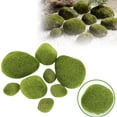 thumbnail image 1 of Jkkant Artificial Mossy Stone Set - Polystyrene Foam Rocks for Fairy Garden, Plant Decor, DIY Crafts (6-Pack), 1 of 9