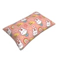 thumbnail image 2 of Haiem Pillowcase for Hair and Skin Queen - Rabbit So Cute Printed Soft Pillowcase with Envelope Closure-14"x20", 2 of 8