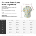thumbnail image 5 of Sikiie Daisies Flowers Men's Wrinkle Free Untucked Cuban Shirt Business Casual Button Down Shirts Short Sleeve ShirtMedium, 5 of 5