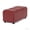 red, variant on HDLNM Avalon Storage Ottoman, 42 Inch Wide Rectangular Flip Top Coffee Table Ottoman, Vegan Leather Bold Red, Hidden Storage Compartment
