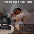 thumbnail image 4 of Ventilador de camping con luz, ventilador de batería recargable de 20000 mAh, 112 horas de tiempo máximo de funcionamiento, 8 velocidad, 4 of 7